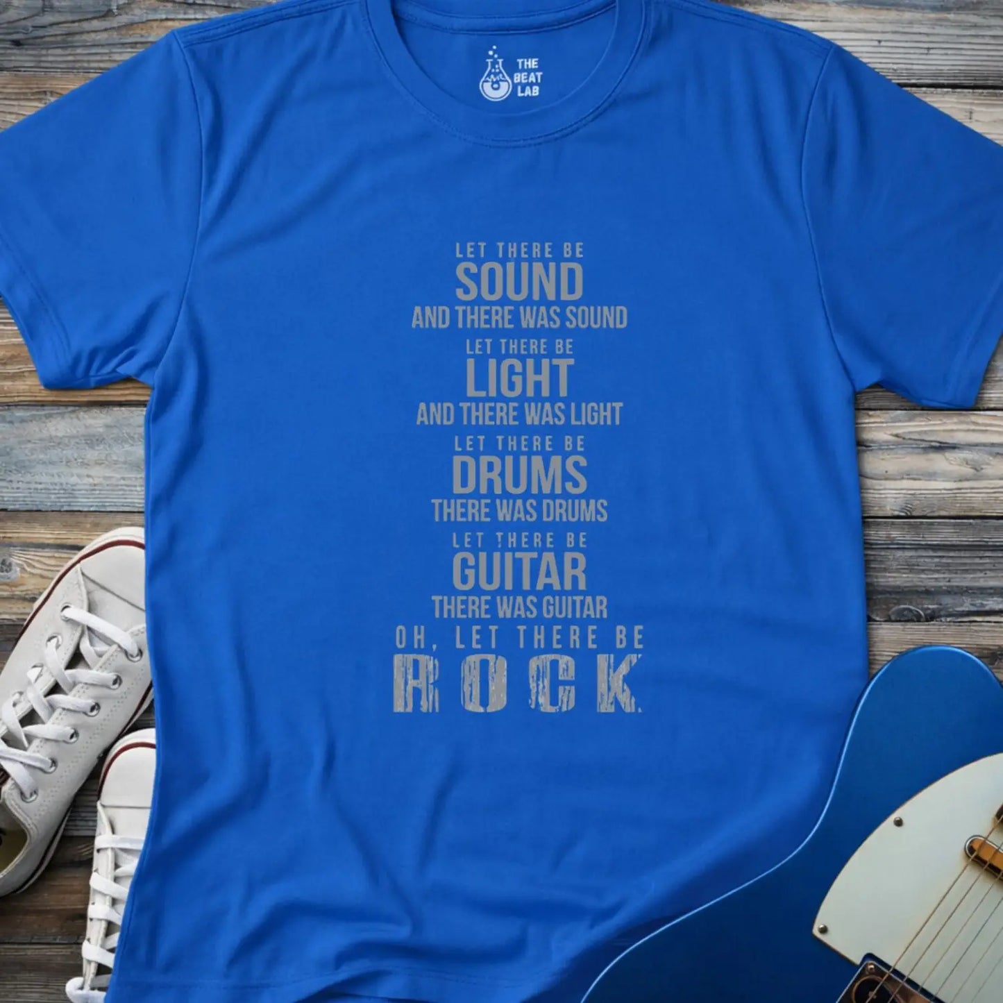 AC/DC Let There Be T-shirt - Royal / S - T-Shirt