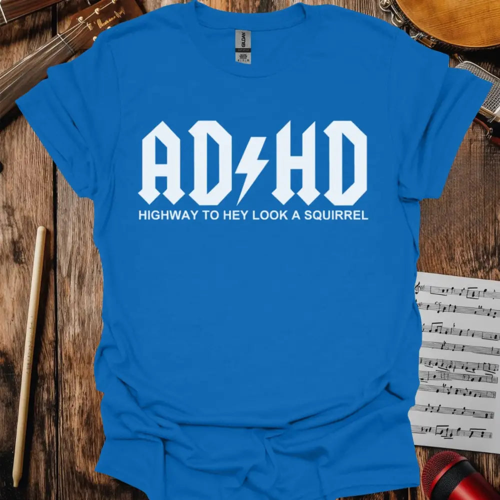 ADHD T-shirt Royal
