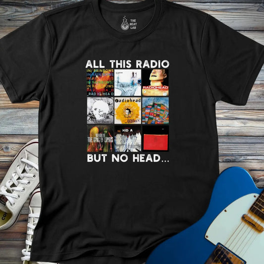 All This Radio T-shirt - Black / S - T-Shirt
