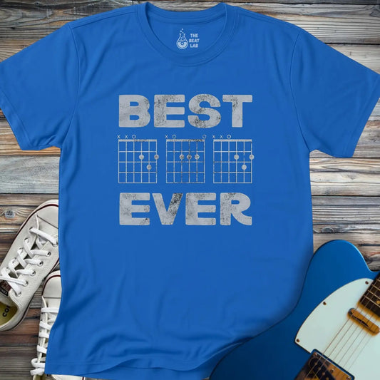 Best Dad Ever (II) T-shirt - Royal / S - T-Shirt