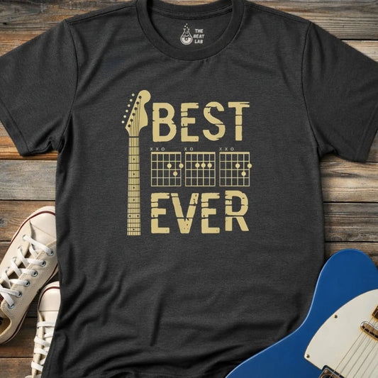 Best Dad Ever T-shirt - Dark Heather Grey / S - T-Shirt