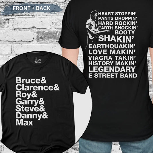 Bruce & The Band (II) T-shirt - Black / S - T-Shirt