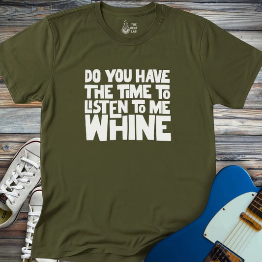 Do You Have The Time T-shirt - Military Green / S - T-Shirt