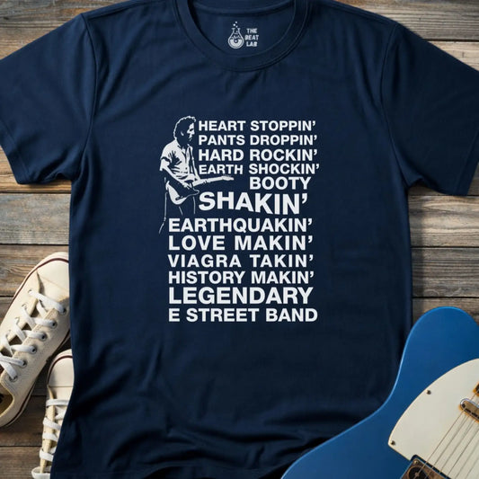 E Street Band (I) T-shirt - Navy / S - T-Shirt