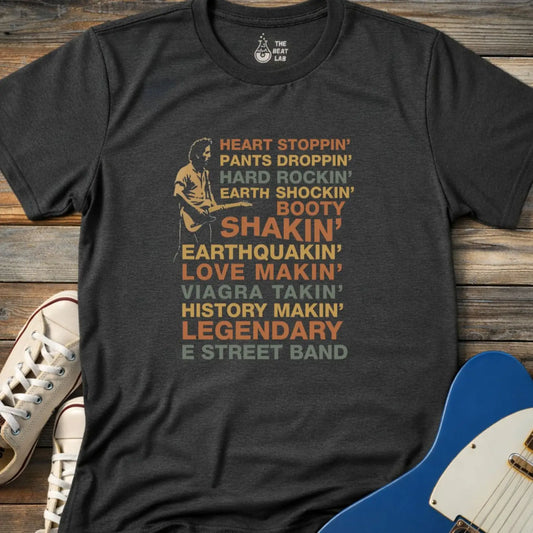 E Street Band (II) T-shirt - Dark Heather Grey / S - T-Shirt