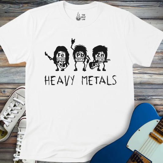 Heavy Metal T-shirt - White / S - T-Shirt