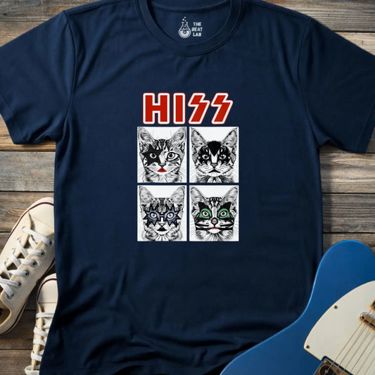 Hiss T-shirt - Navy / S - T-Shirt
