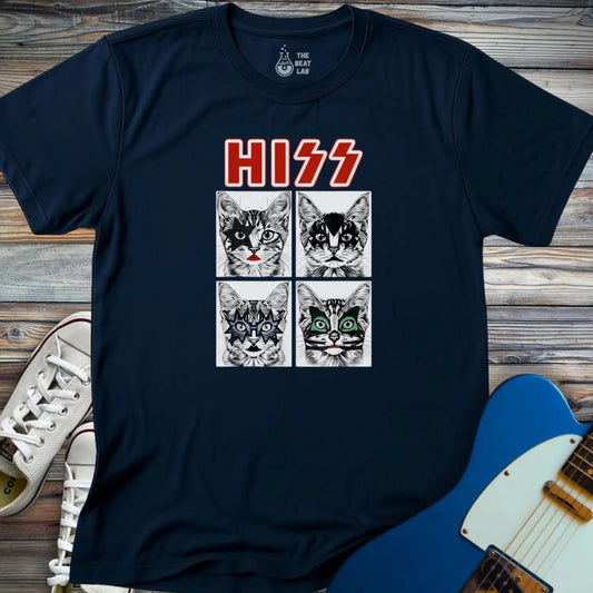 Hiss T-shirt - Navy / S - T-Shirt