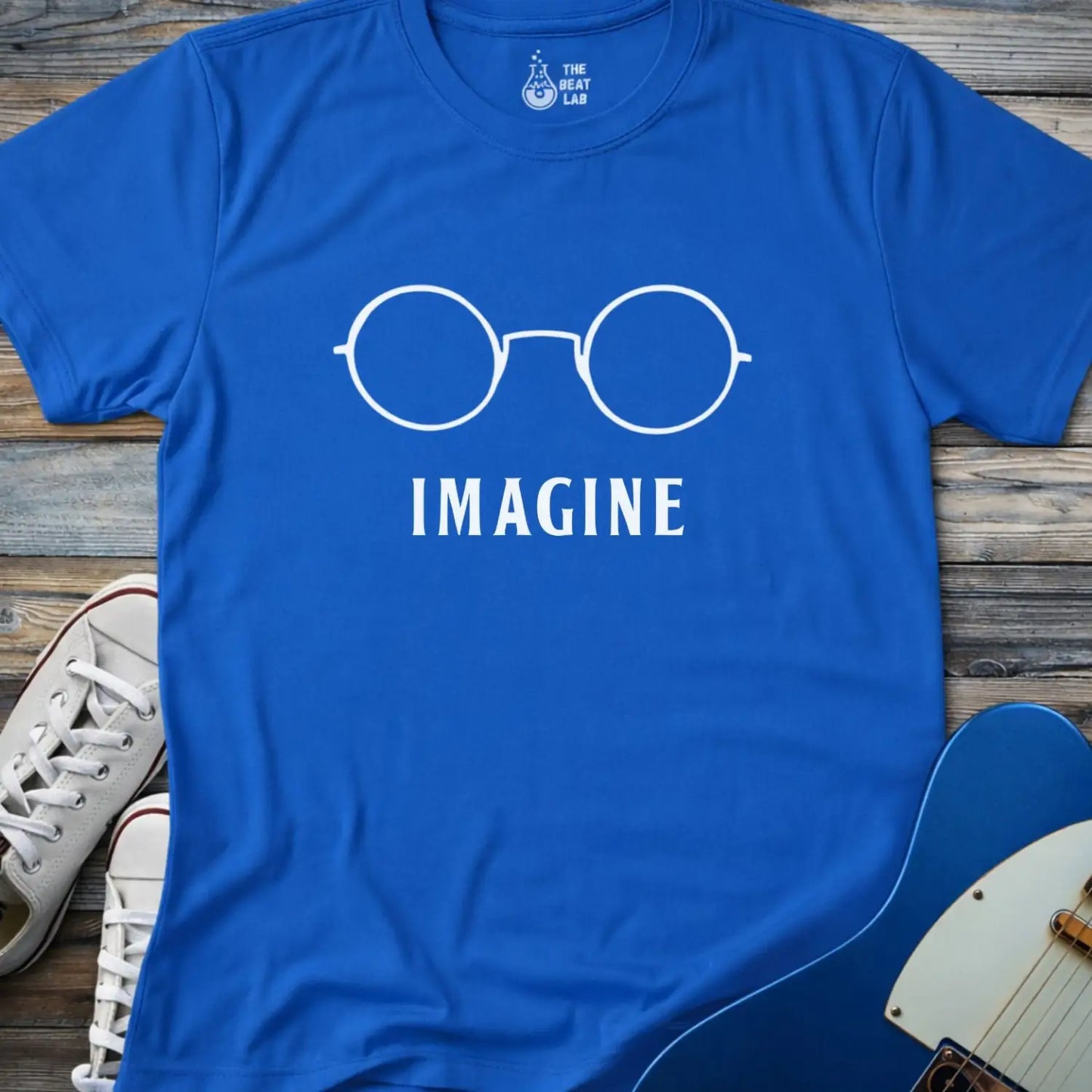 Imagine T-shirt - Royal / S - T-Shirt