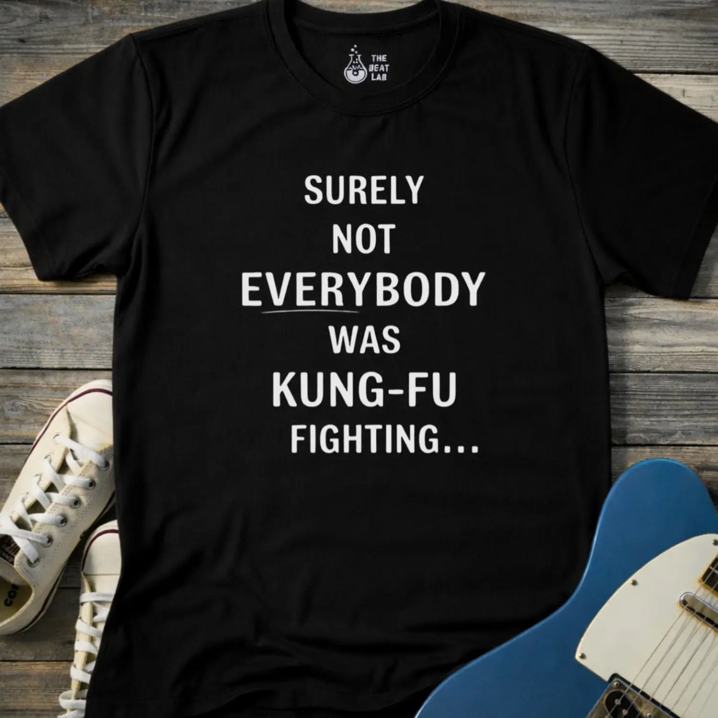 Kung Fu T-shirt - Black / S - T-Shirt