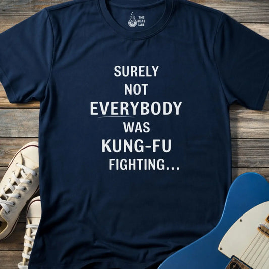 Kung Fu T-shirt - Navy / S - T-Shirt
