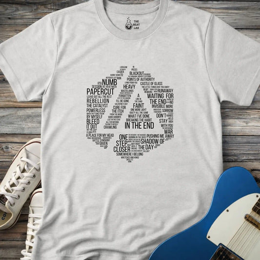 Linkin Park Typography T-shirt - Sport Grey / S - T-Shirt