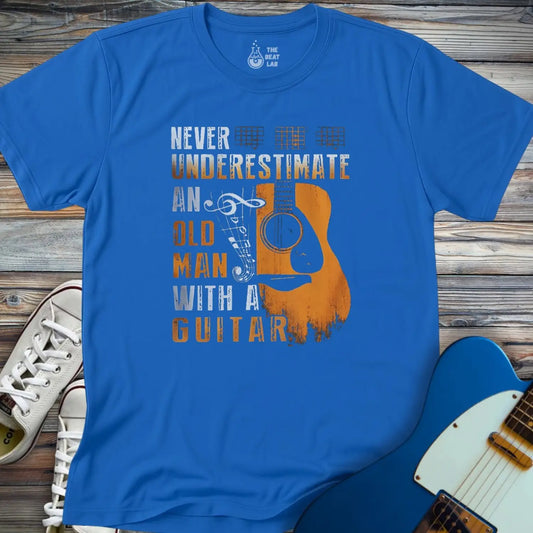 Never Underestimate T-Shirt - Royal / S - T-Shirt