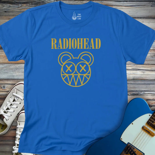 Radiohead Band (I) T-shirt - Royal / S - T-Shirt