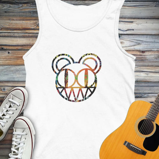 Radiohead Band (II) Tank Top - White / XS - Tank Top
