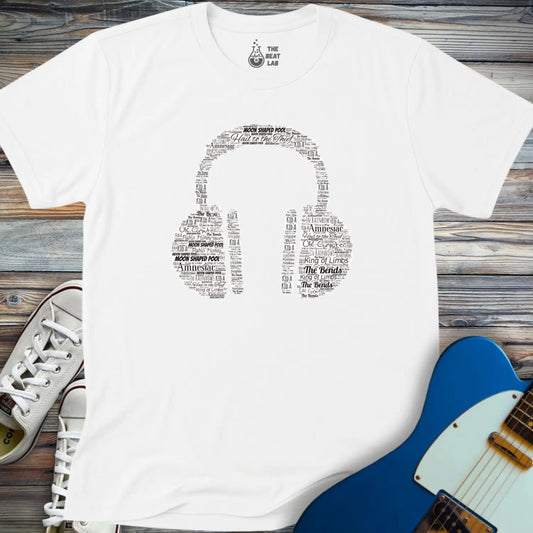 Radioheadphones T-shirt - White / S - T-Shirt