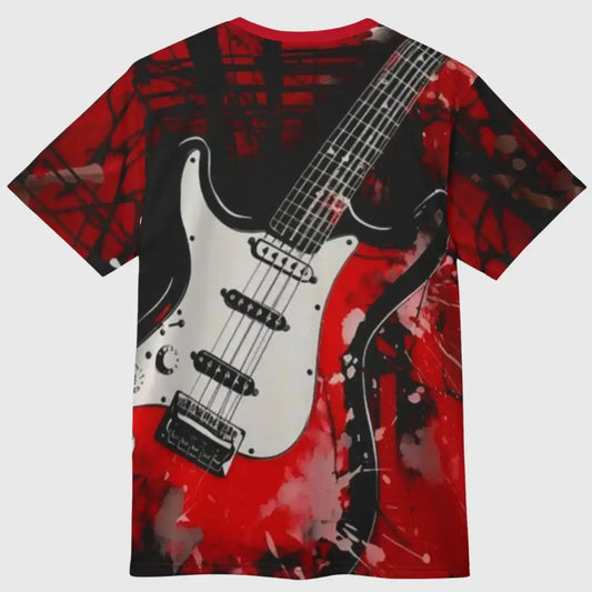 Red Electric Guitar T-Shirt