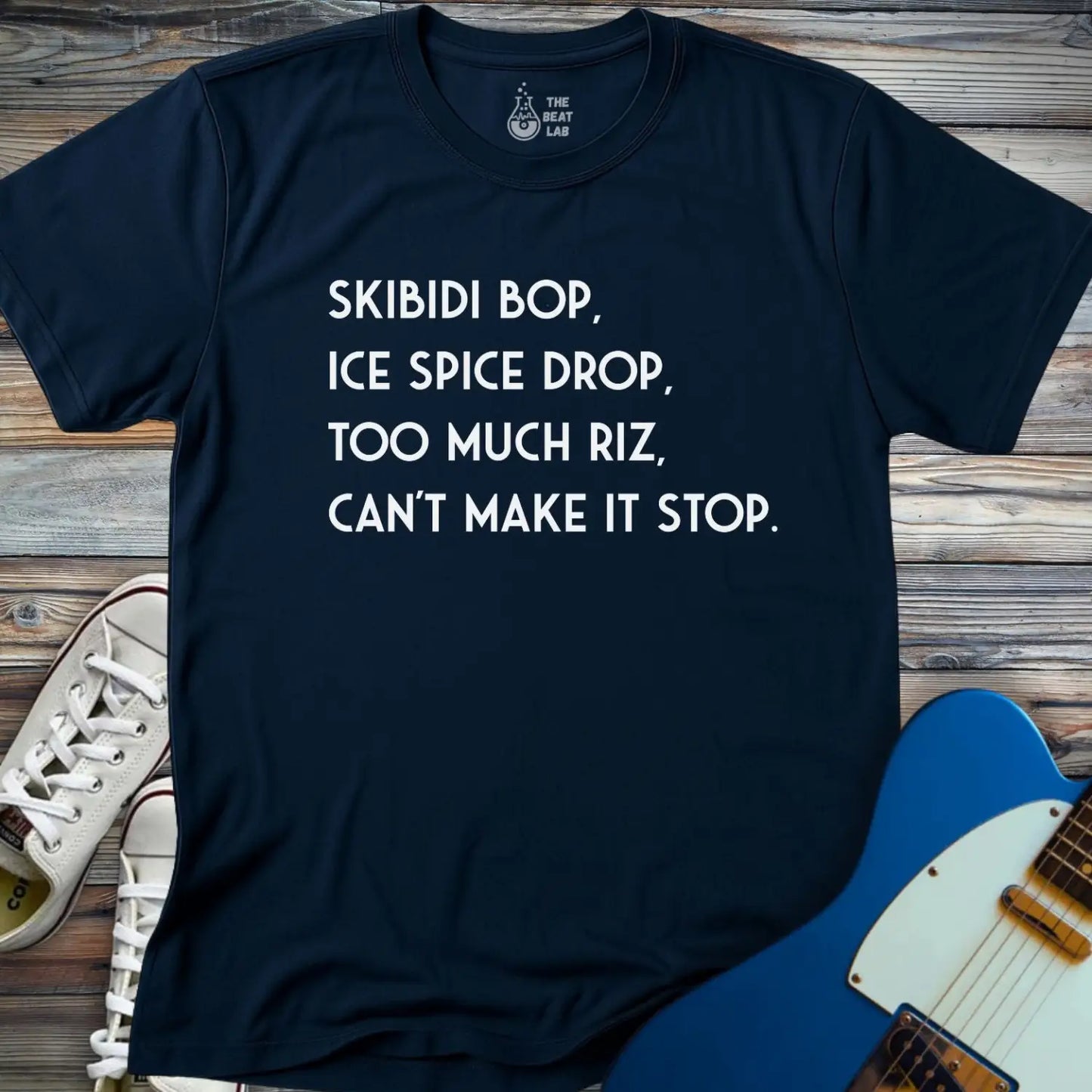 Skibidi Bop T-shirt - Navy / S - T-Shirt