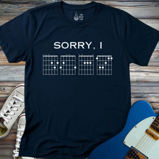 Sorry I DGAF (I) T-shirt - Navy / S - T-Shirt
