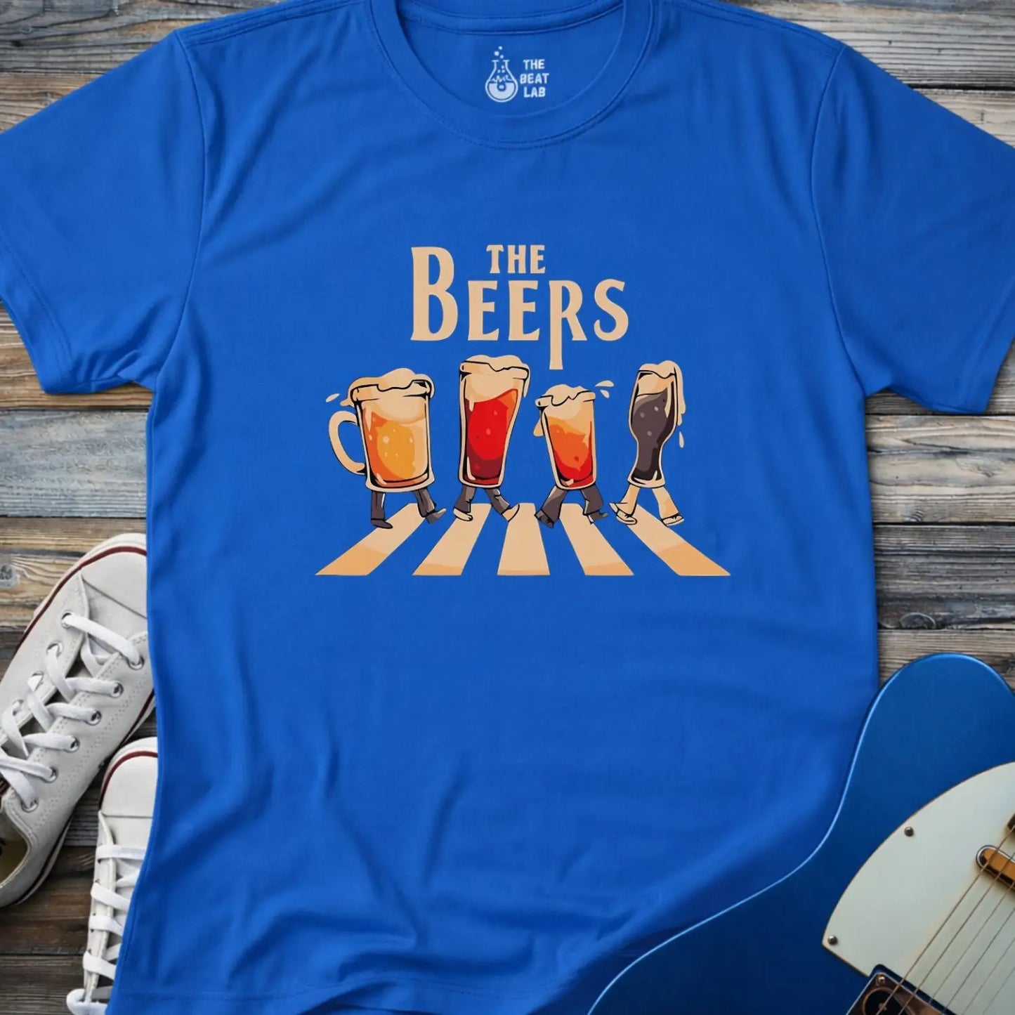 The Beers T-shirt - Royal / S - T-Shirt
