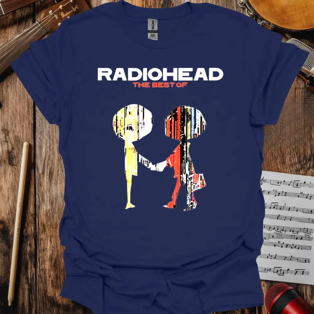 The Best of Radiohead T-shirt - S / Navy - T-Shirt