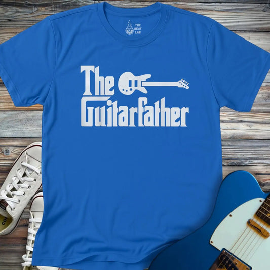 The Guitar Father (II) T-shirt - Royal / S - T-Shirt