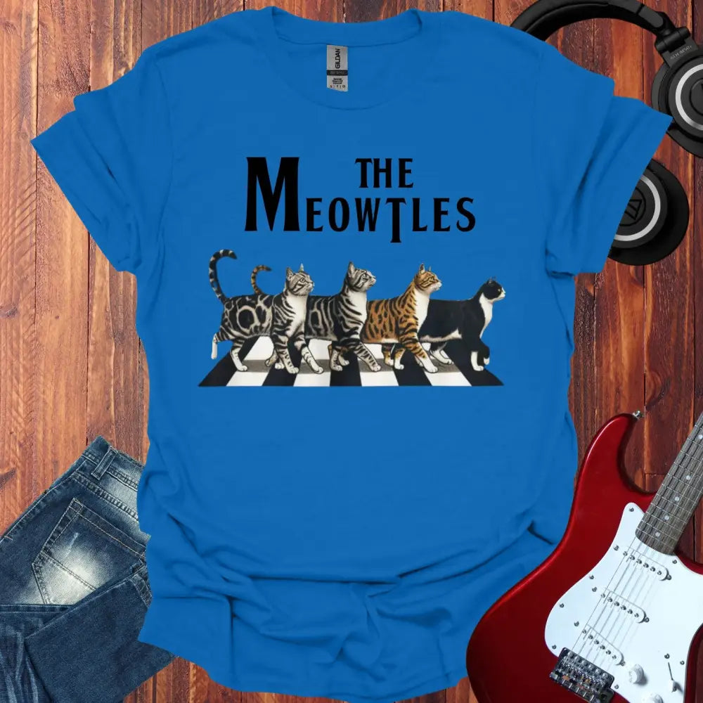 The Meowtles T-shirt Royal