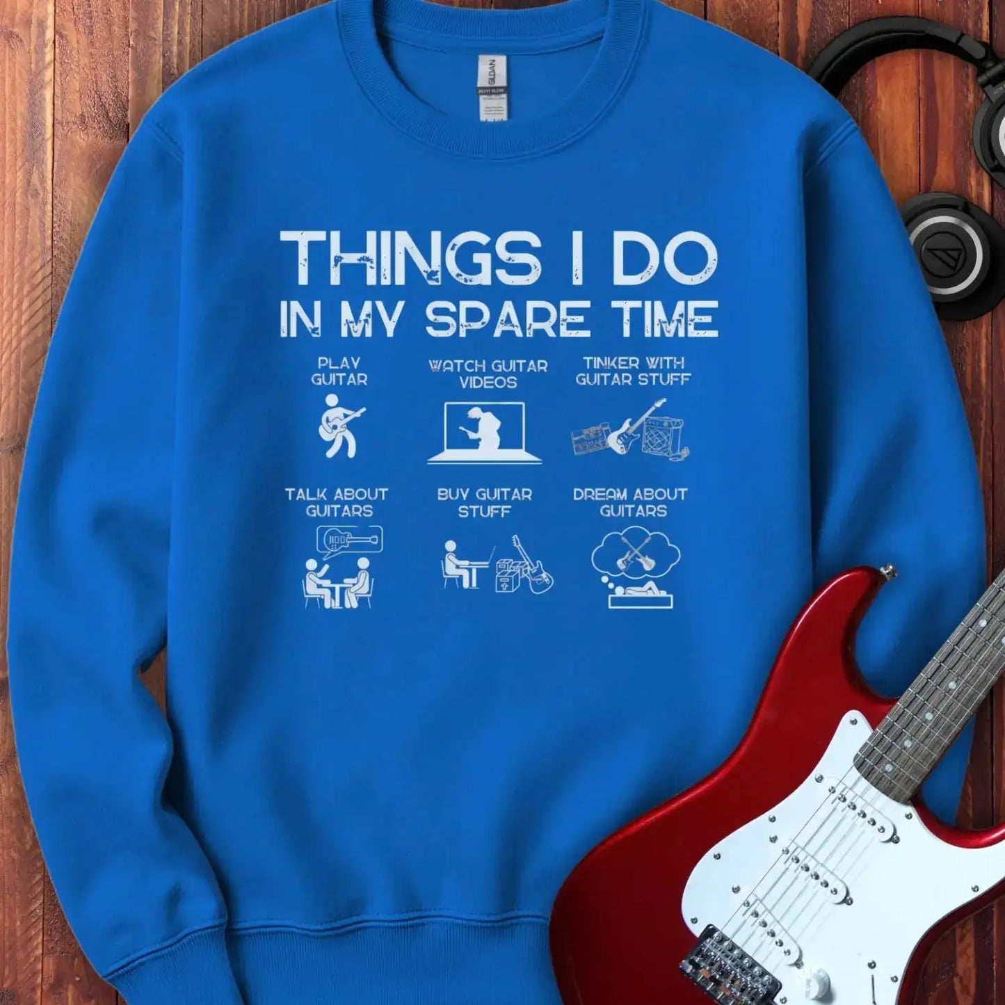 Things I Do Crewneck Royal