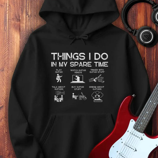 Things I do Hoodie Black
