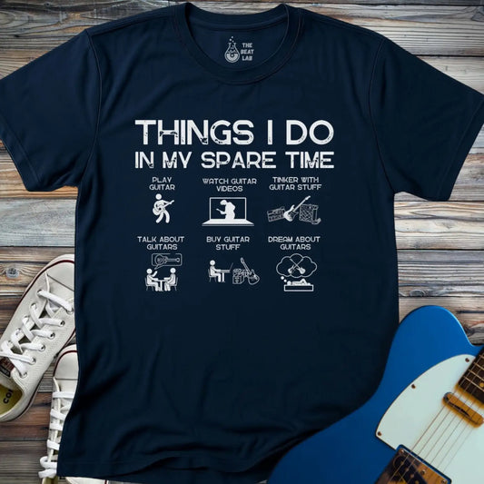 Things I Do T-shirt - Navy / S - T-Shirt