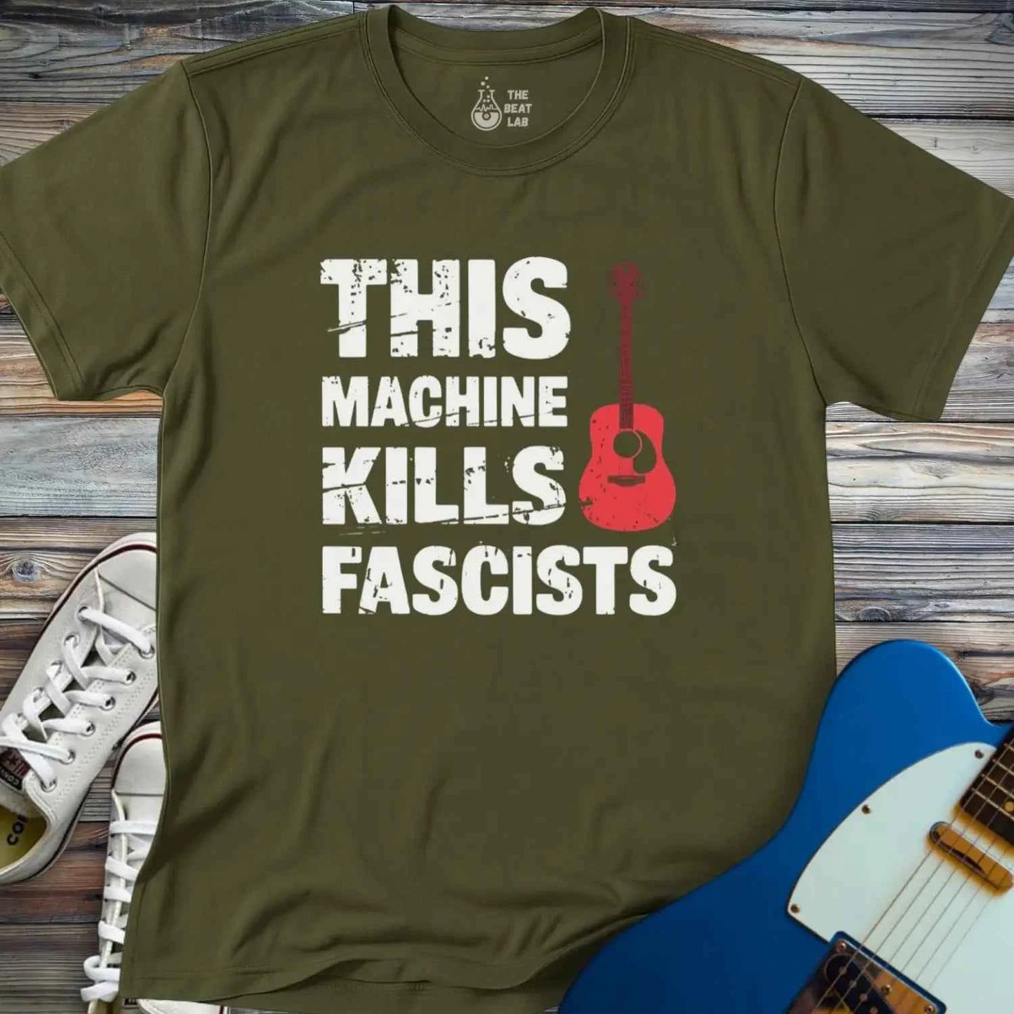 This Machine Kills Fascists T-shirt