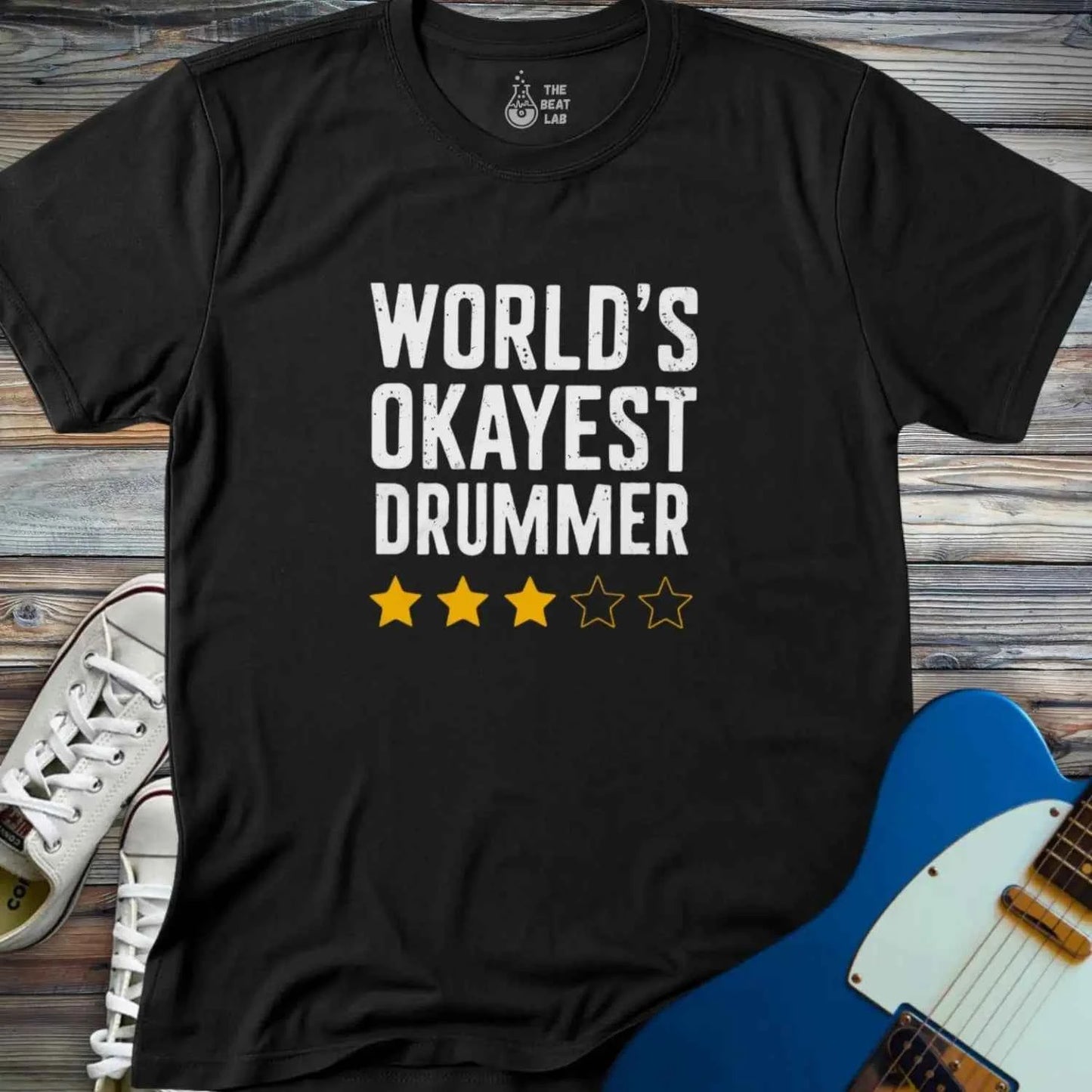 World’s Okayest Drummer T-shirt