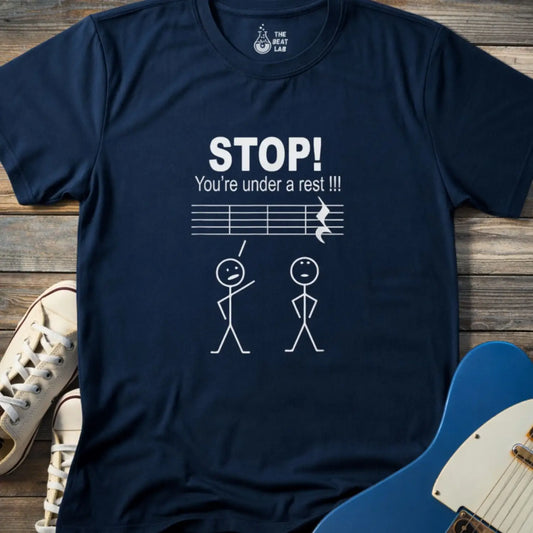 You’re Under a Rest T-shirt - Navy / S - T-Shirt