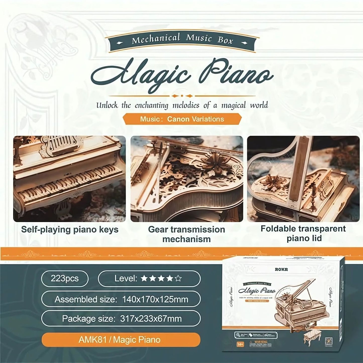 Magic Piano Puzzle