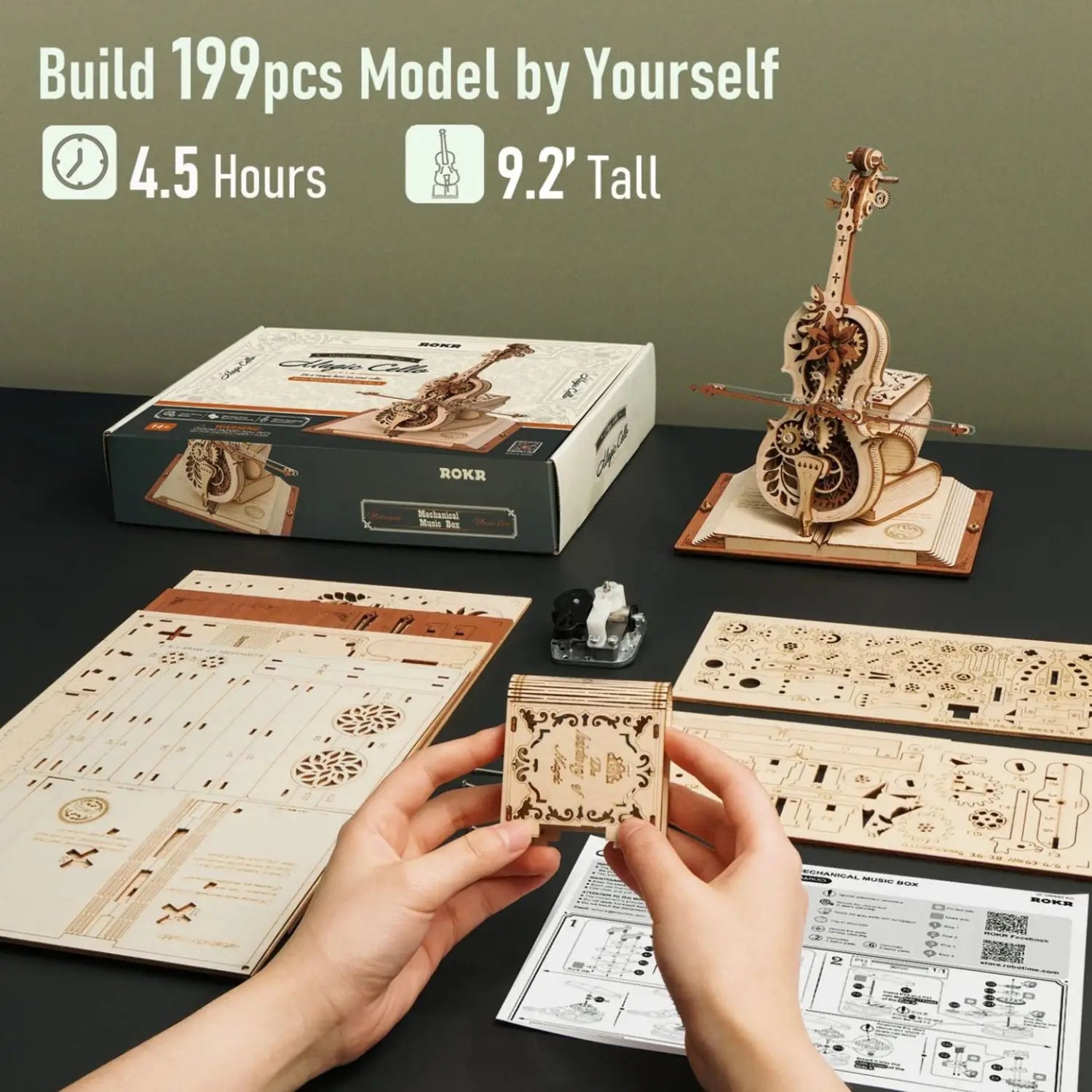 3D Magic Cello Puzzle