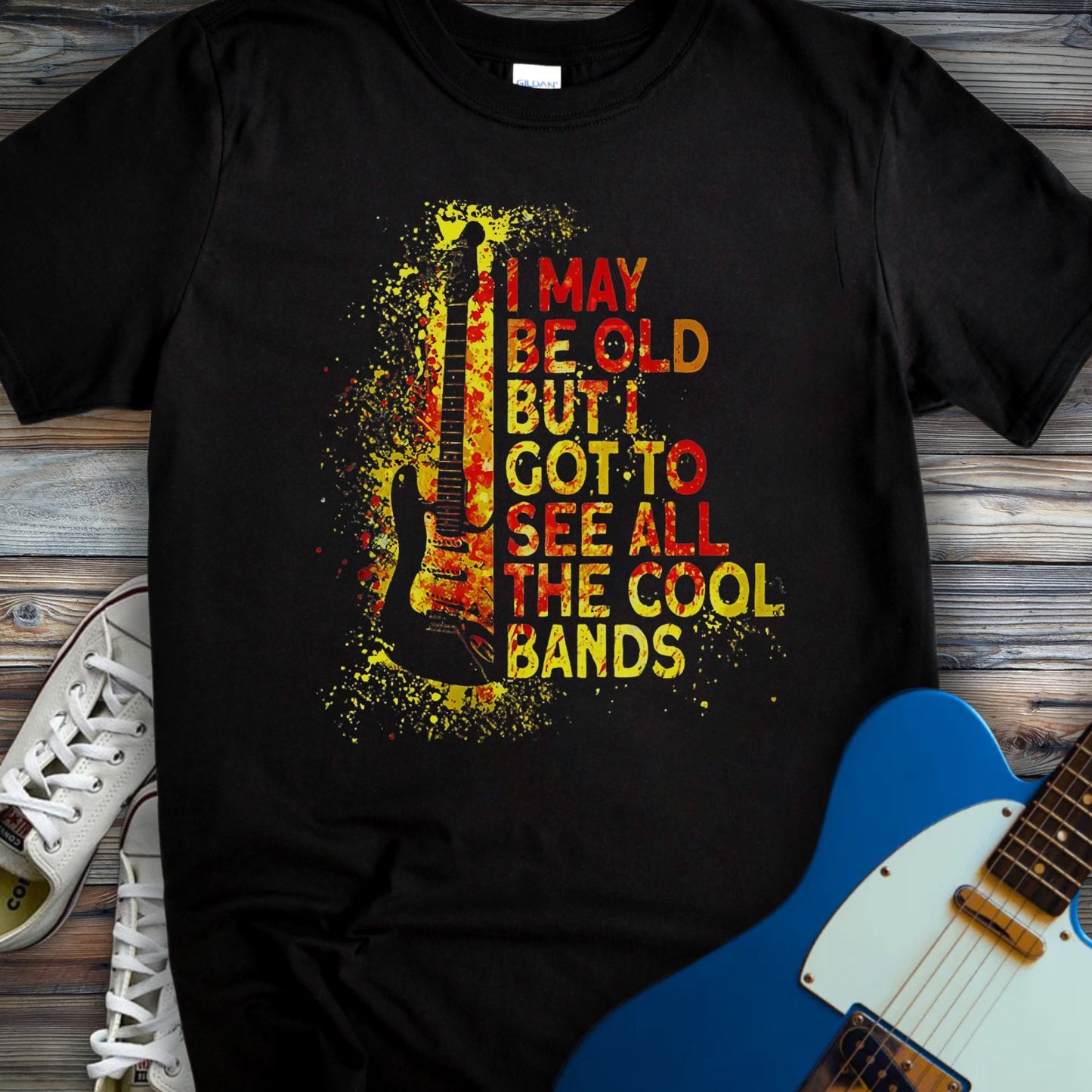 See All the Cool Bands T-shirt