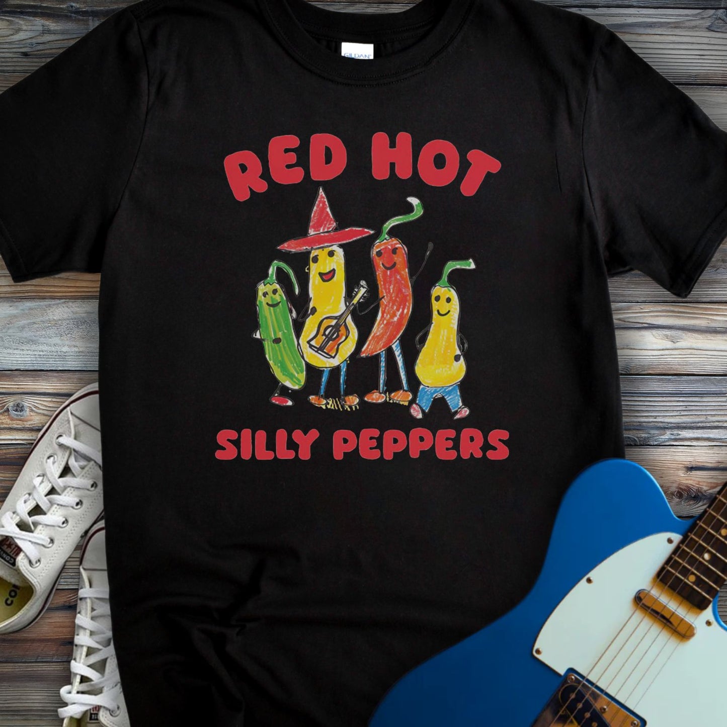 Red Hot Silly Peppers T-shirt