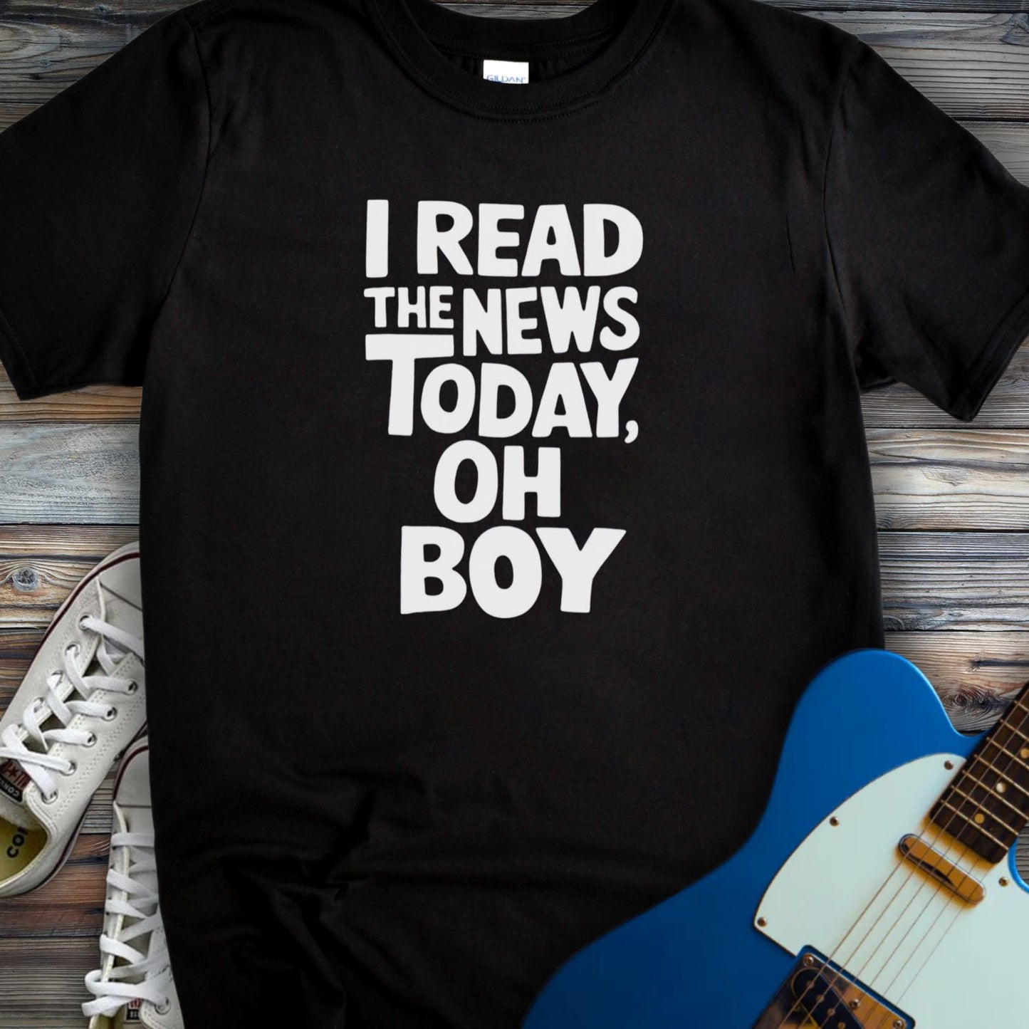 I read the news today T-shirt