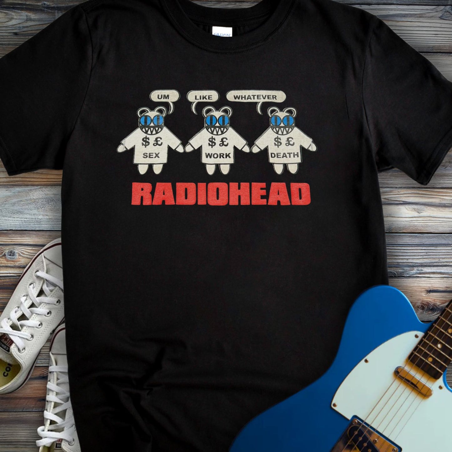 Radiohead Um Like Whatever T-shirt