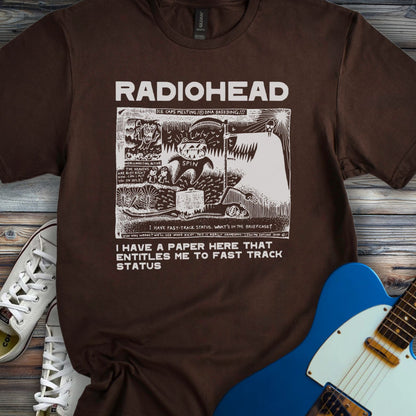 Radiohead Comic Art (I) T-shirt