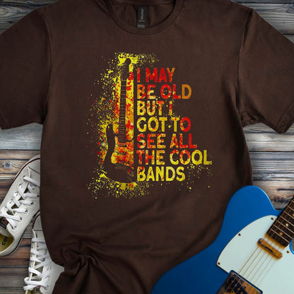 See All the Cool Bands T-shirt