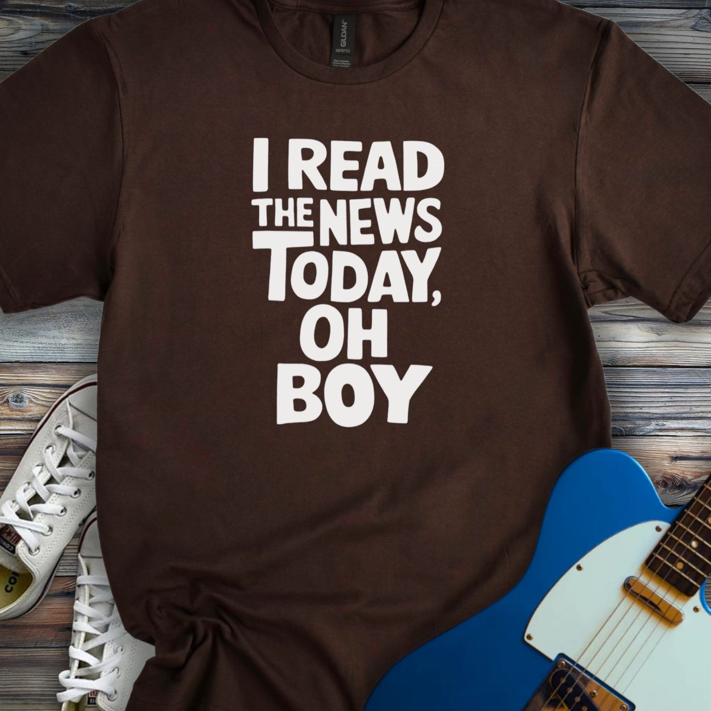 I read the news today T-shirt