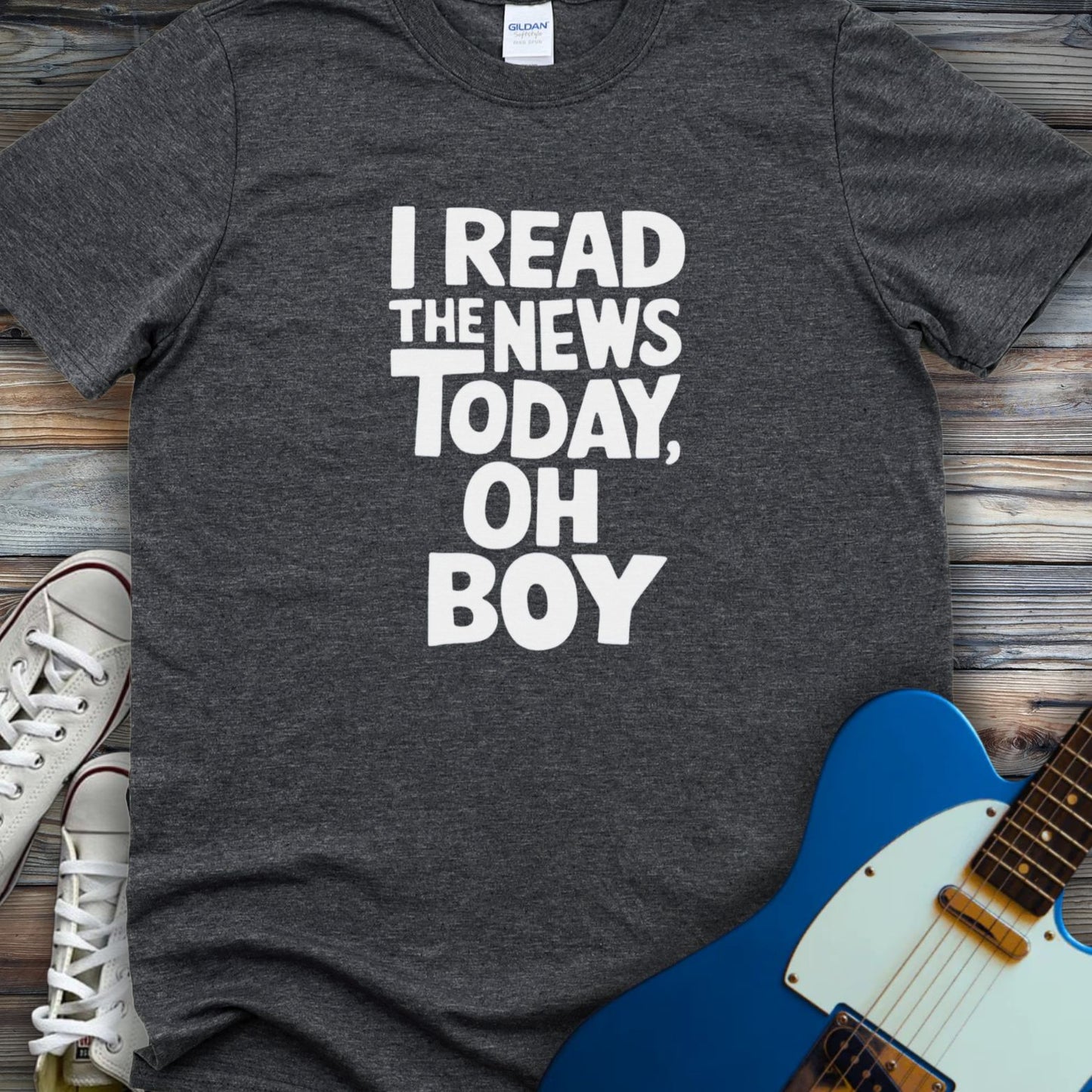 I read the news today T-shirt