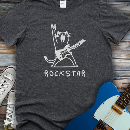 Rockstar Cat T-shirt