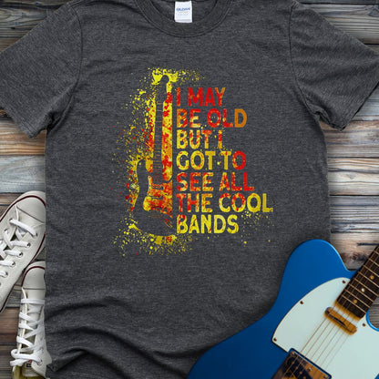 See All the Cool Bands T-shirt