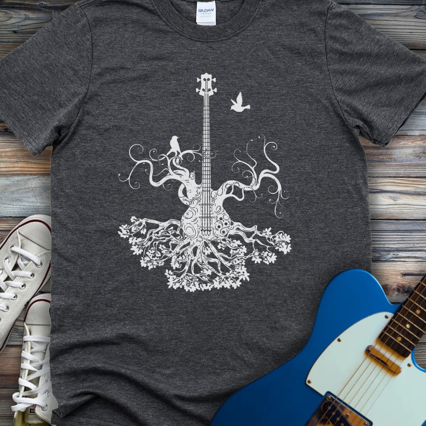 Music Guitar Tree T-shirt