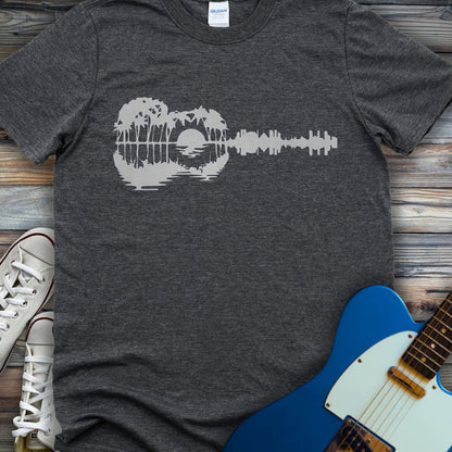Guitar Island Paradise T-shirt