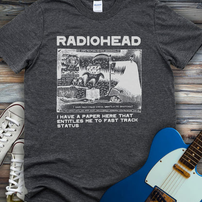 Radiohead Comic Art (I) T-shirt