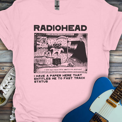 Radiohead Comic Art (I) T-shirt