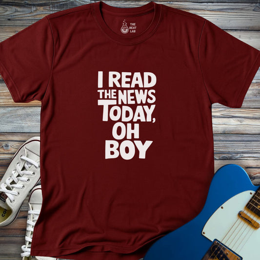 I read the news today T-shirt